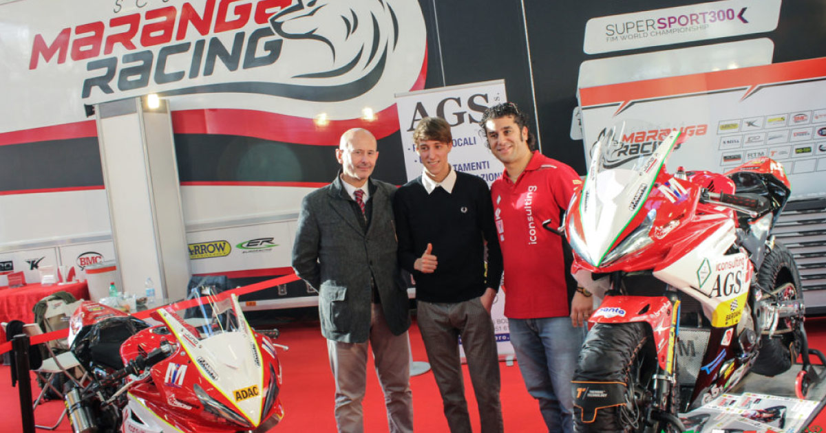 Nicola Settimo al Team Maranga Racing nel 2018