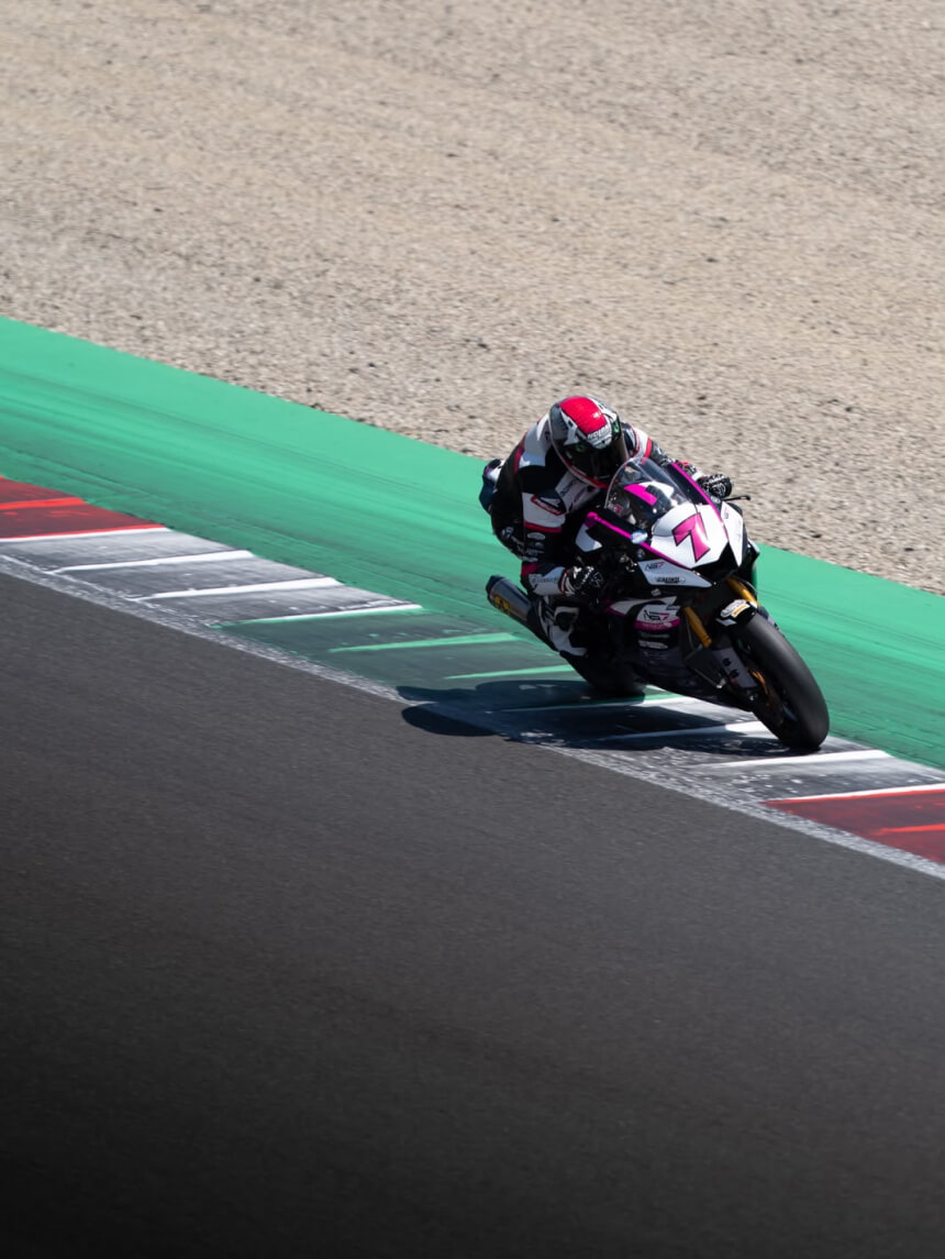 Nicola Settimo in pista